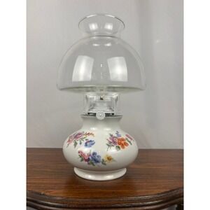 1970s Bavarian Porcelain Oil Lamp – West Germany